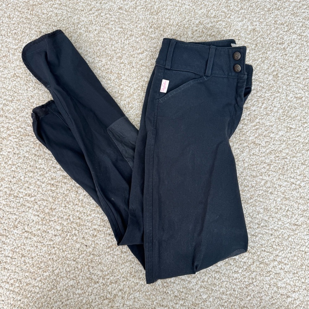 Black Midrise The Tailored Sportsman Breeches